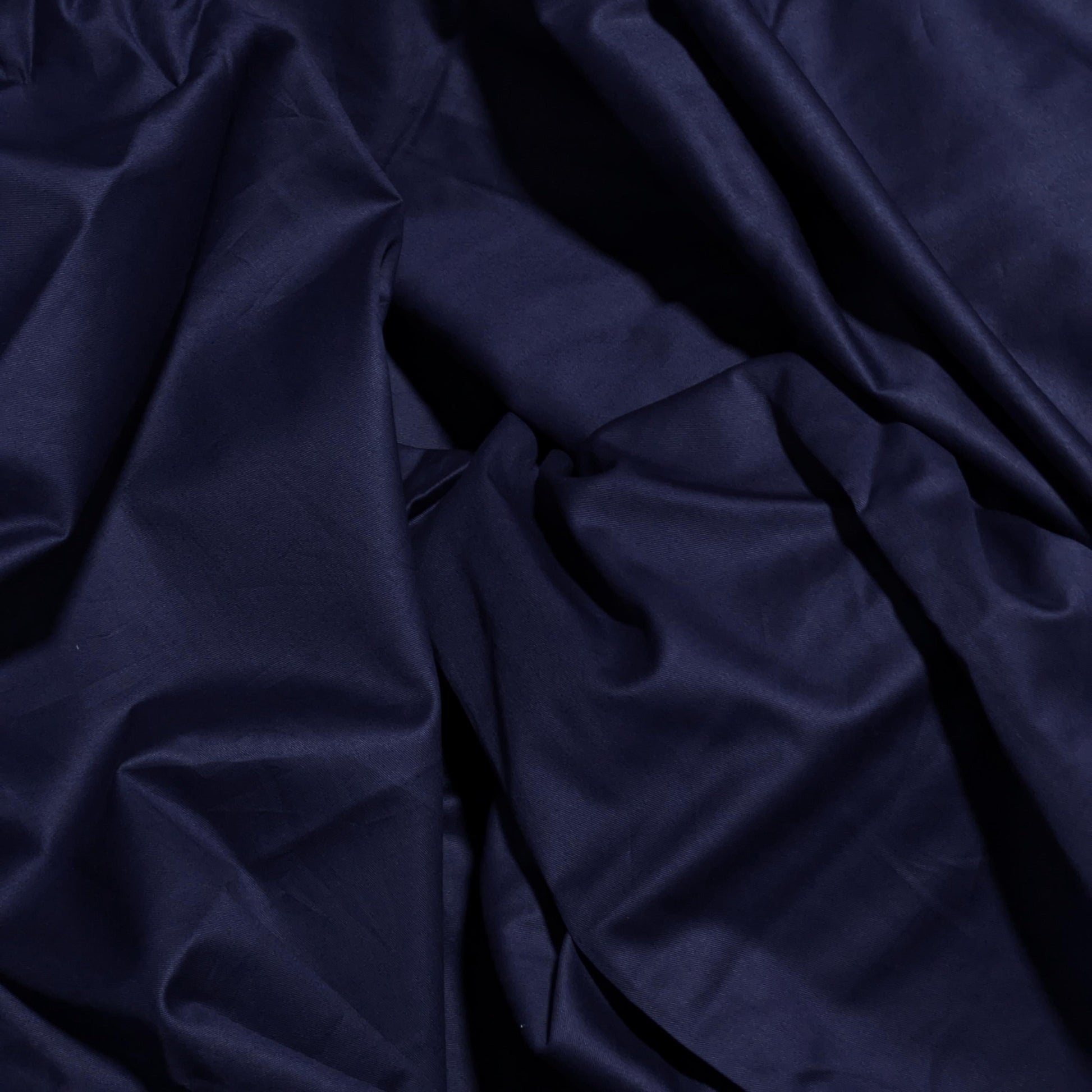 Navy 100% Cotton Fitted Bedsheet