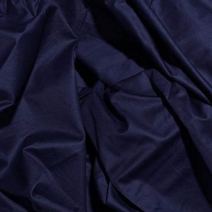Navy 100% Cotton Fitted Bedsheet