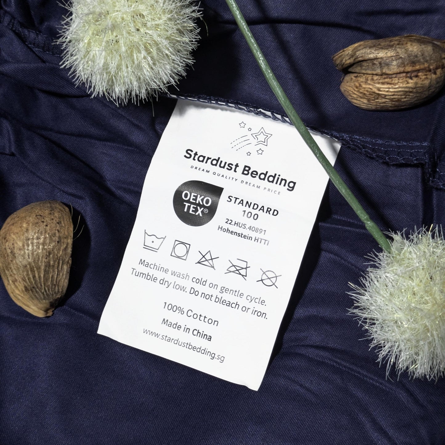 Stardust Bedding OEKO TEX Standard 100 Certified 100% Cotton