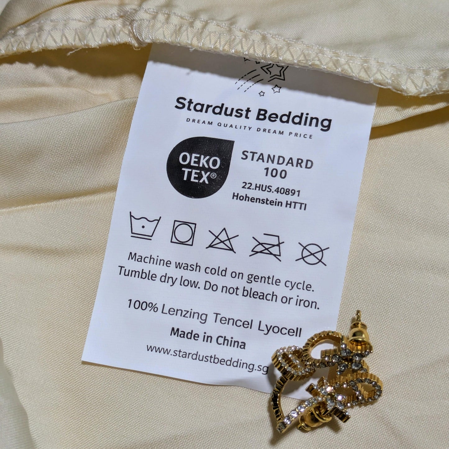 Stardust Bedding OEKO TEX Standard 100 Certified 100% Tencel